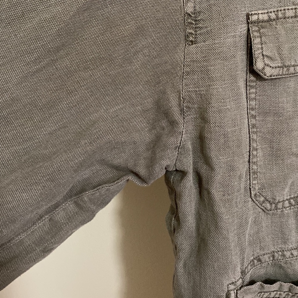 C&C California Linen Blend Utility Jacket - Picture 5 of 13